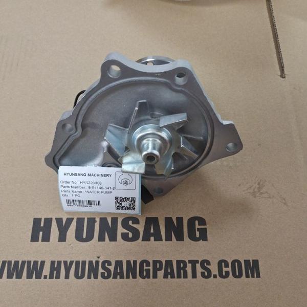 Excavador Engine Parts For ISUZU 4JB1 4JA1 4JG1 de la bomba de agua 8-94140-341-2