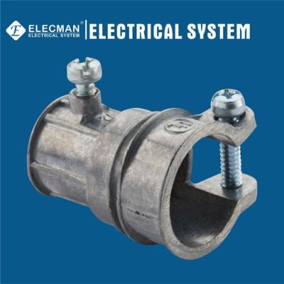 Os encaixes flexíveis da canalização da combinação zincam Flex To EMT Couplings