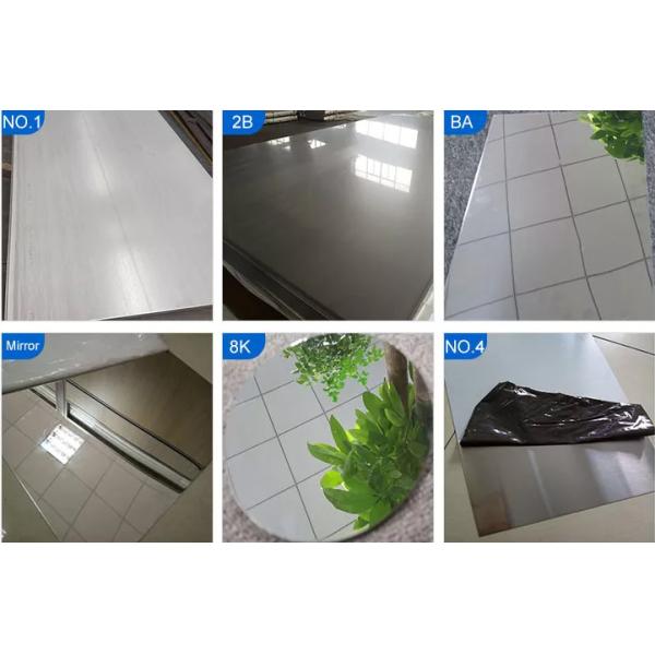 ISO SGS BV Hoja de acero inoxidable laminada en frío 304 2b Hoja SS de acabado 0,4 mm-6,0 mm