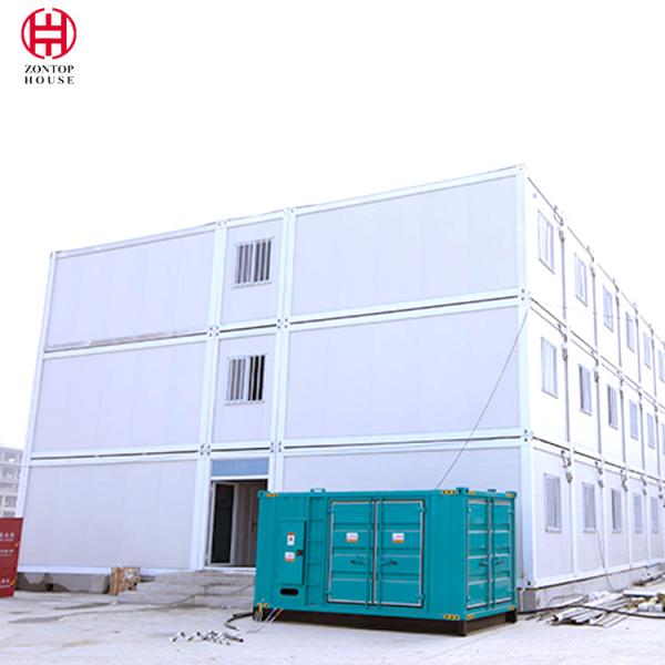 Zontop Flat Pack Build Kit Container House 40Ft Prefab Houses Prefabricated 40Ft Container Flat Pack Container House