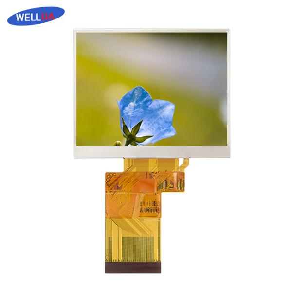 3.5 Inch HD LCD Screen 24 bit RGB Lightweight with 6 LEDs