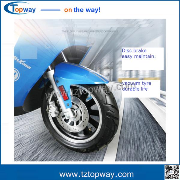 3 wheel Adult Electric tricycle with passenger seat with EEC voltage 48-60v