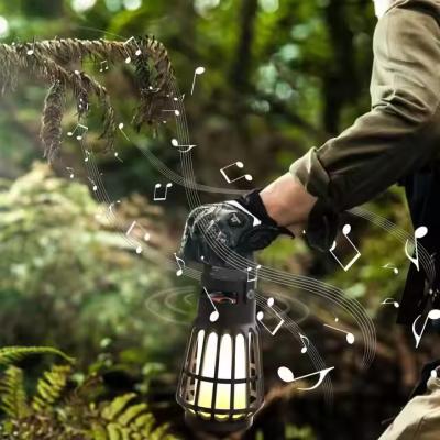 10W LED Hanging Camping Light 1600K 3200K 4500K USB Hanging Light With Bluetooth Audio