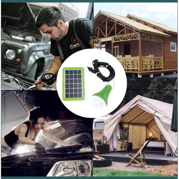 Solar Camping Light Power Solar Rechargeable Led Camping Lantern For Outdoor Hiking White Light