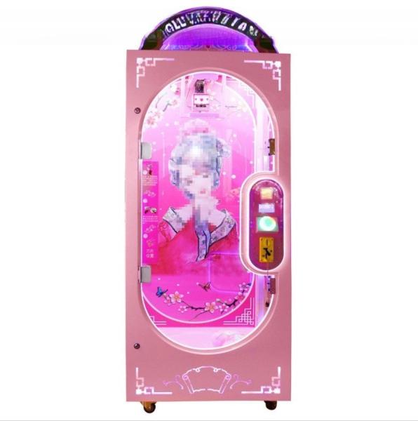 Commercial verre transparent cadeau prix jouets garrot fourrés grue machine d'arcade pour le centre commercial