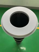Cartucho de filtro de acero galvanizado del polvo 5um de carbono con el borde PTFE