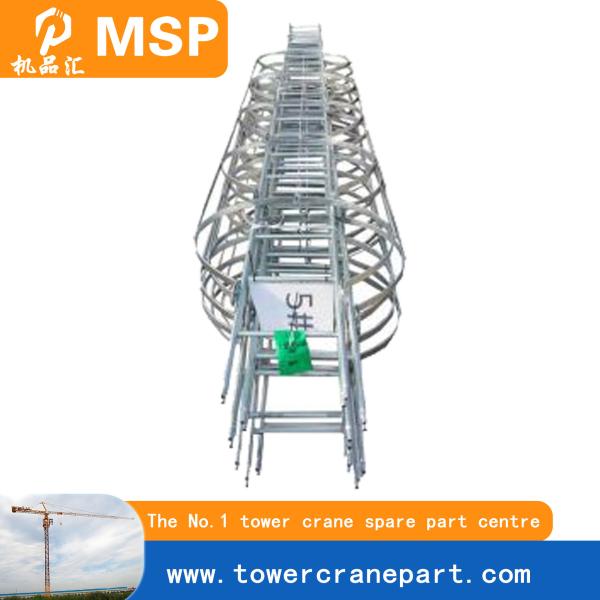 Tower Crane Mast Section Ladder Steel Structure Industrial Commercial Residential