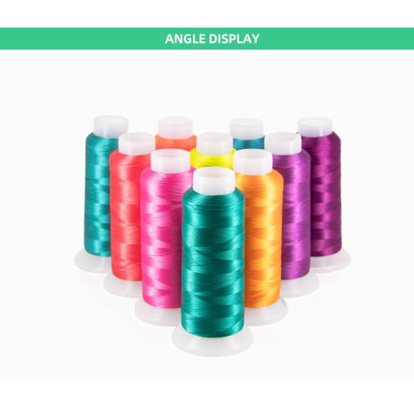 Мерцеризированная 120D/2 вышивка нить 5000 ярдов 120G Чистая масса на конус