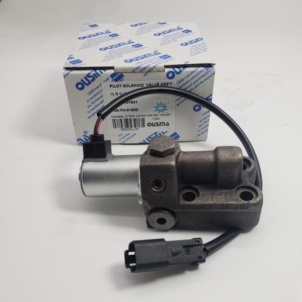 Pilot Solenoid Valve Assy  708-7R-01631 708-7H-01630 For Komatsu D155A D275A WA150 WA200