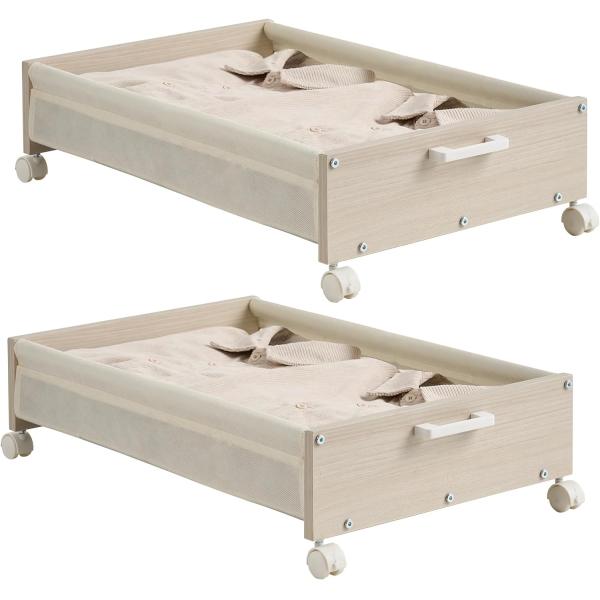 Tableware Storage Under Bed Drawers with Heavy Duty Wooden Containers and Logo Acceptable