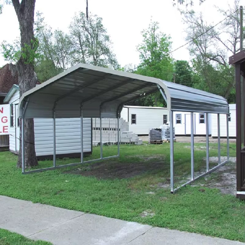 Folding Prefabricate Galvanized Steel Canopy Carport Portable Truck Car Parking