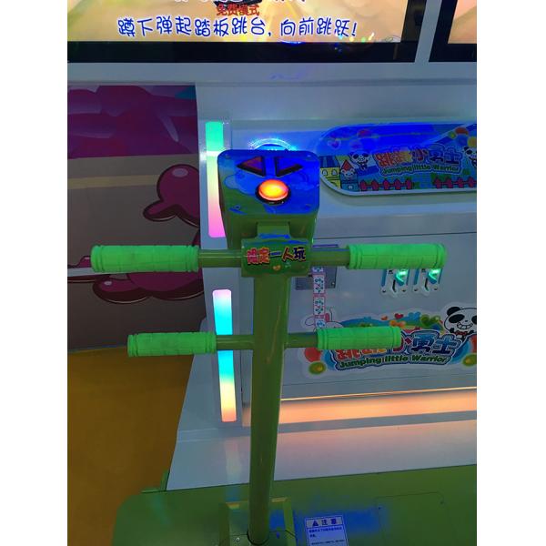 Cute Rabbit Kids Jumping Little Warrior Sport Machine Coin Operated