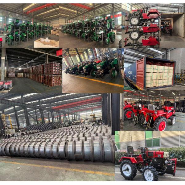 80HP 4WD Farm Tractor for Field Cultivation and Implement Matching