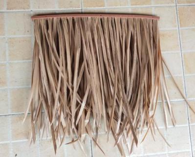 Yellow PVC Simulation Thatch for Garden/Cottage/Park Life Expectancy up to 15 Years