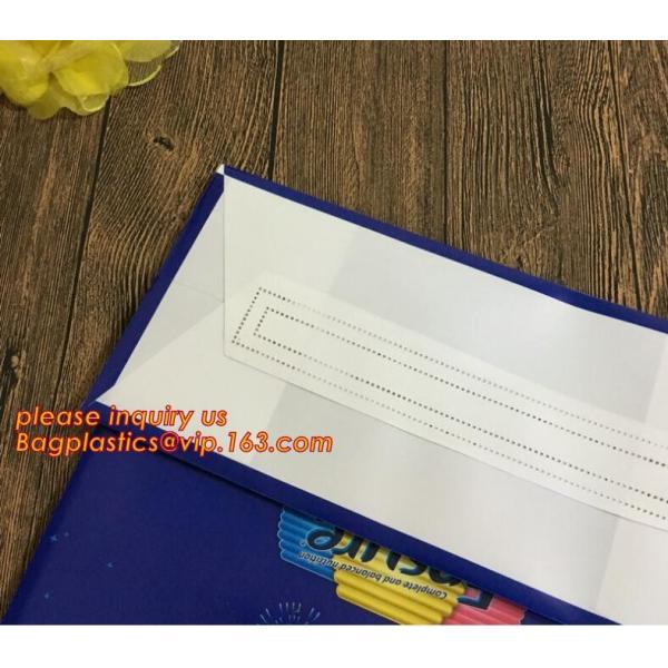 Wholesale reusable biodegradable luxury die d u cut handle cart non woven gift shopping bags with logo bagplastics bagea