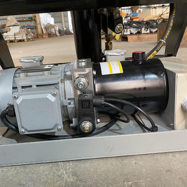 Electric 2 Tons Hydraulic Scissor Lift Tables Max Height 39.37in Hydraulic Single Scissor Lift Table