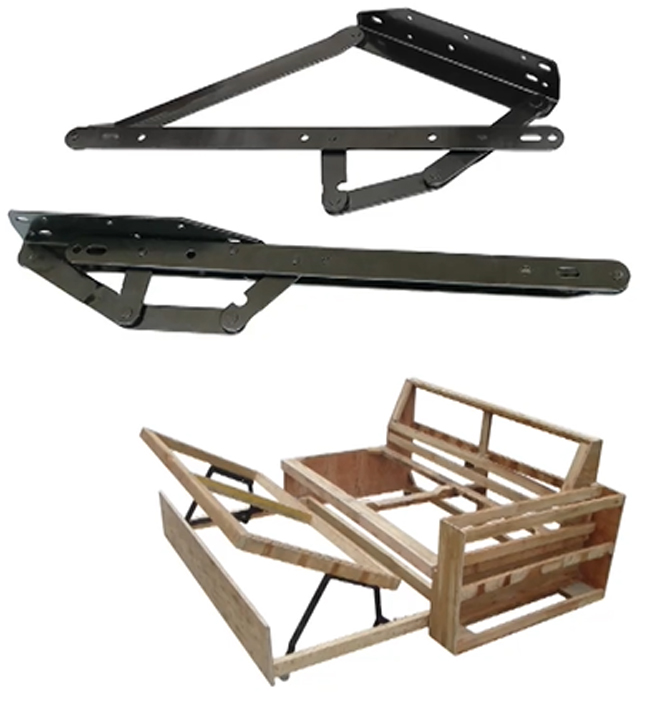 GRH Sofa Bed Hinge Sofa Bed Pull-out Mechanism Furniture Folding Hardware Space-saving Accessories Sofa Bed Mechanism