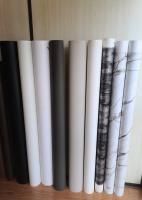 White Marble Matte PVC Decorative Film for Vacuum Press Applications in Furniture Panels