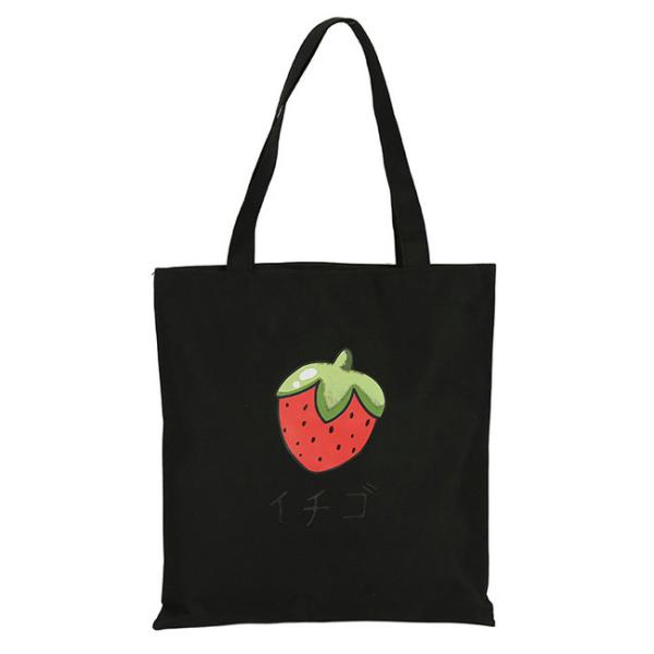 Reusable Canvas Shopping Bags , Fashion Eco Friendly Shopping Totes