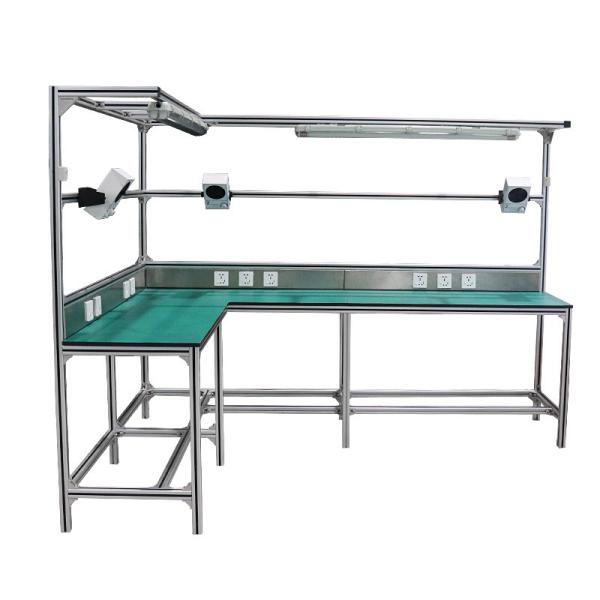 6063 6061 T8 Aluminum Tube Workstation With Flow Racks