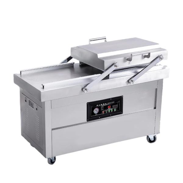 Sealing Vacuum Packing Machine Flat Plate Double Chamber 500 Type 25kg