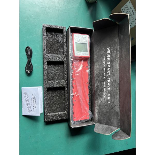Caravan vehicle scales up to 1,500 kg for caravans & motorhomes + ramp for vehicle scales in a set