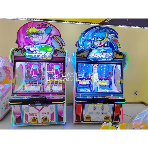Playfun New Kids Commercial Coin Operated Gaming Prêmio Vending Golf Esportes Redemption Arcade Video Games Machine
