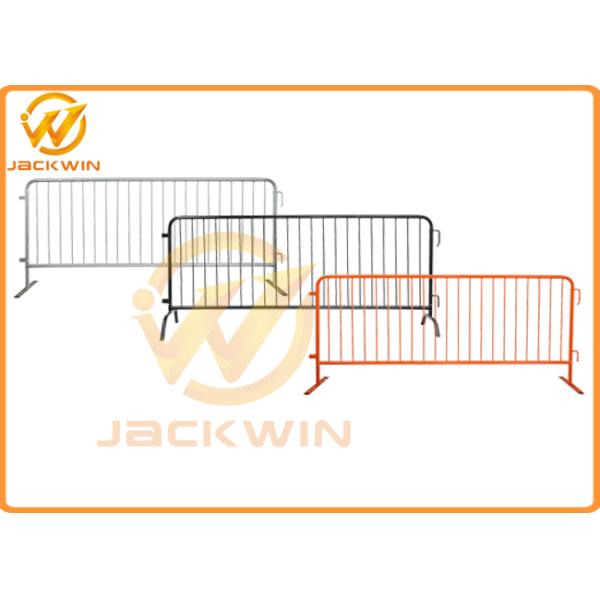 Waterproof Temporary Construction Fence Galvanized Welded Wire Panels With Plastic Base