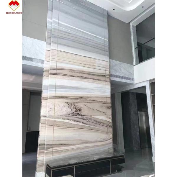 Middle East Market Modern Design Luxury Blue Bell Palissandro Bluette Marble Slabs