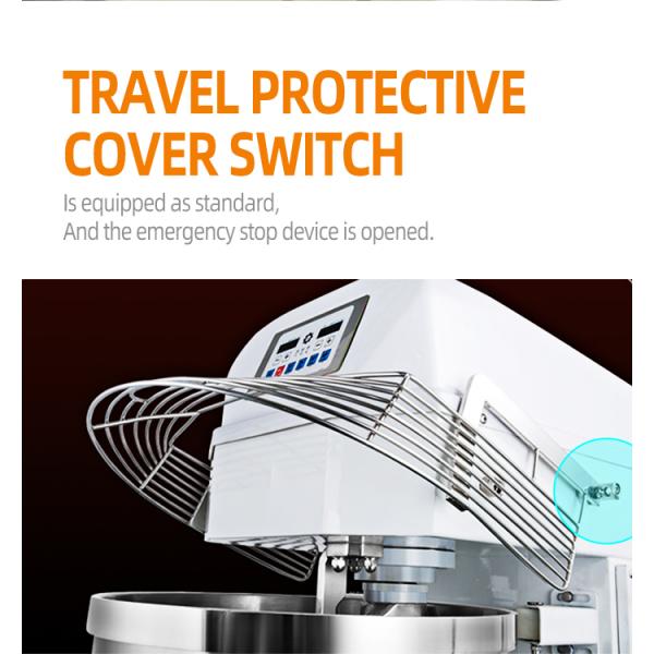 Наклонять замешивая машины теста кухни пекарни автоматический с танком цилиндра