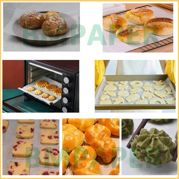 35gsm 40gsm Slip Easy Cupcake Baking Paper For Muffin Kit 5 700 x 1000mm