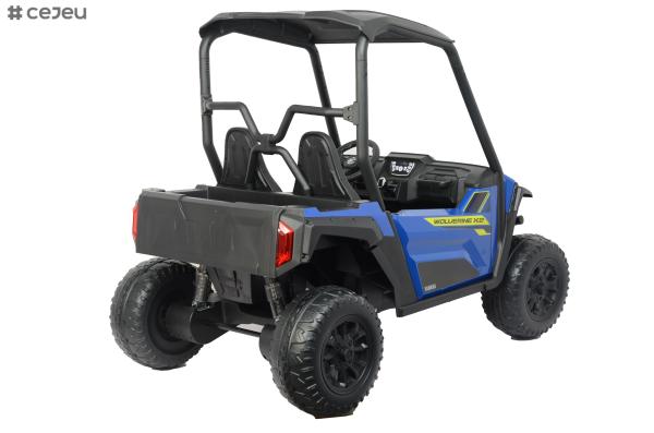 Pink Kids Electric UTV Dual Drive Kid Size Music And Horn Sound