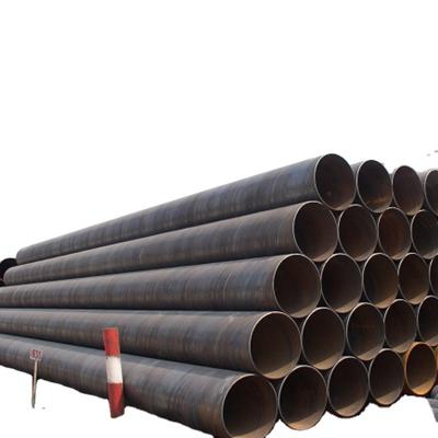 Caisson Piles structural Ssaw Carbon Steel Pipe , Standard Astm A572 G50 With Rings