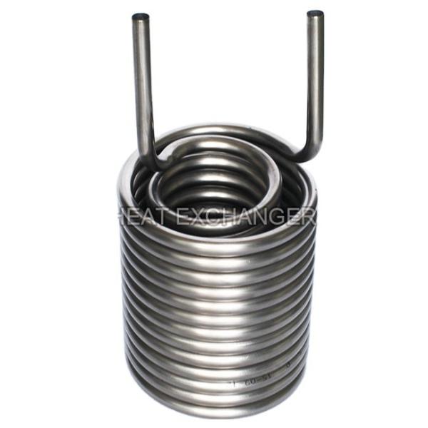 TA1 Grade Titânio bobina de resfriamento 9,52 mm 12,7 mm 16 mm 19 mm para transferência de calor
