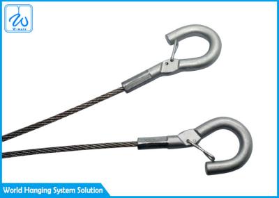 Gancho prático da corda de fio da forma da correia Y da ferramenta pelo laço da corda de fio de aço de Sstainless