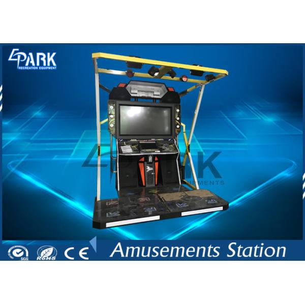 Coin Operated Arcade Machines Video Dancing Game 2 Players For Shopping Mall
