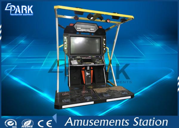 Amusement Park Indoor Arcade Dance Machine With Music Attractive And Fashion