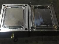 Type coloré plateau en plastique de machine de moulage par injection de rendement élevé de nourriture