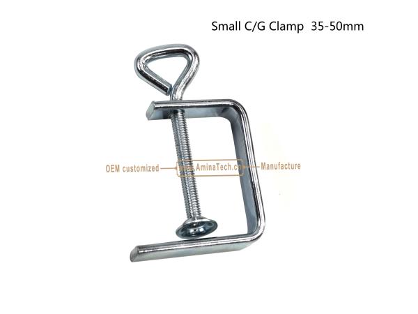 Small C/G Clamp  35-50mm     Work Size: 48mm  / 65mm Woodworking Clip