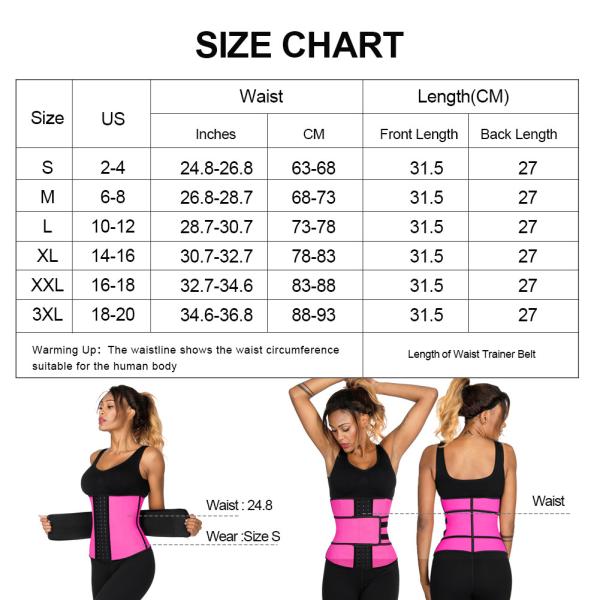 Nonwoven Weaving Method Red Waist Trainer for Women HEXIN High Waist Tummy Control