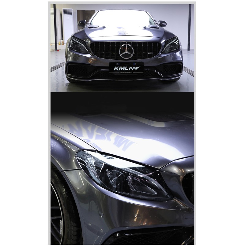 TPU Pure Color Car Headlight Film 30cm*15m Roll Headlight Lamp Film