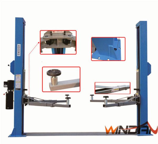 4000kg Hydraulic Car Lift Suv Vehicle Lifting Equipment 2.2kw Motor
