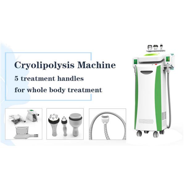 non invasive fat reduction procedures cryolipolysis cavitation rf multifunction machine