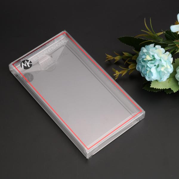 Transparent Plastic Box Packaging Folding PET PVC PP Clear Box Packaging Eco Friendly