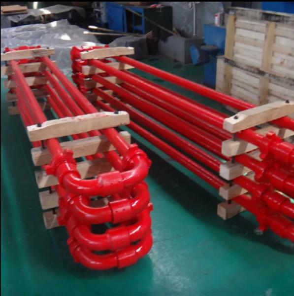 Forging Oilfield High Pressure Manifold Alloy Hose Loops For Oilfield Cementing