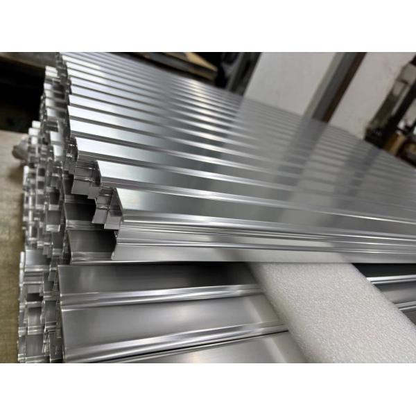 Grade 6063 Aluminum Fabrication Services Cut CNC Drilled Brushed Anodized Products