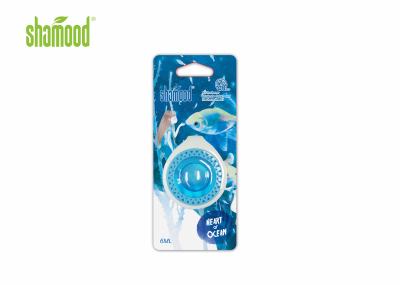 Hanging Liquid Car Air Freshener Fragrance Heart Ocean Nacklace Round Shape