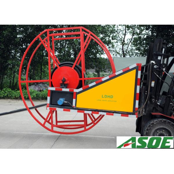 Easy Use Flat Irrigation Pipe , High Pressure Layflat Hose For Hose Retrieval