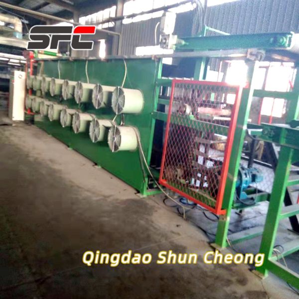 PLC Controlled Hanging Rod Type Batch Off Cooler with Adjustable Configuration and Temperature Control