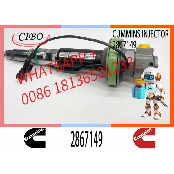 Двигатель Инжектор для железнодорожного топлива Дизельная запасная часть 2867149 Дизельные машины Части двигателя для инжектора Cummins QSK19